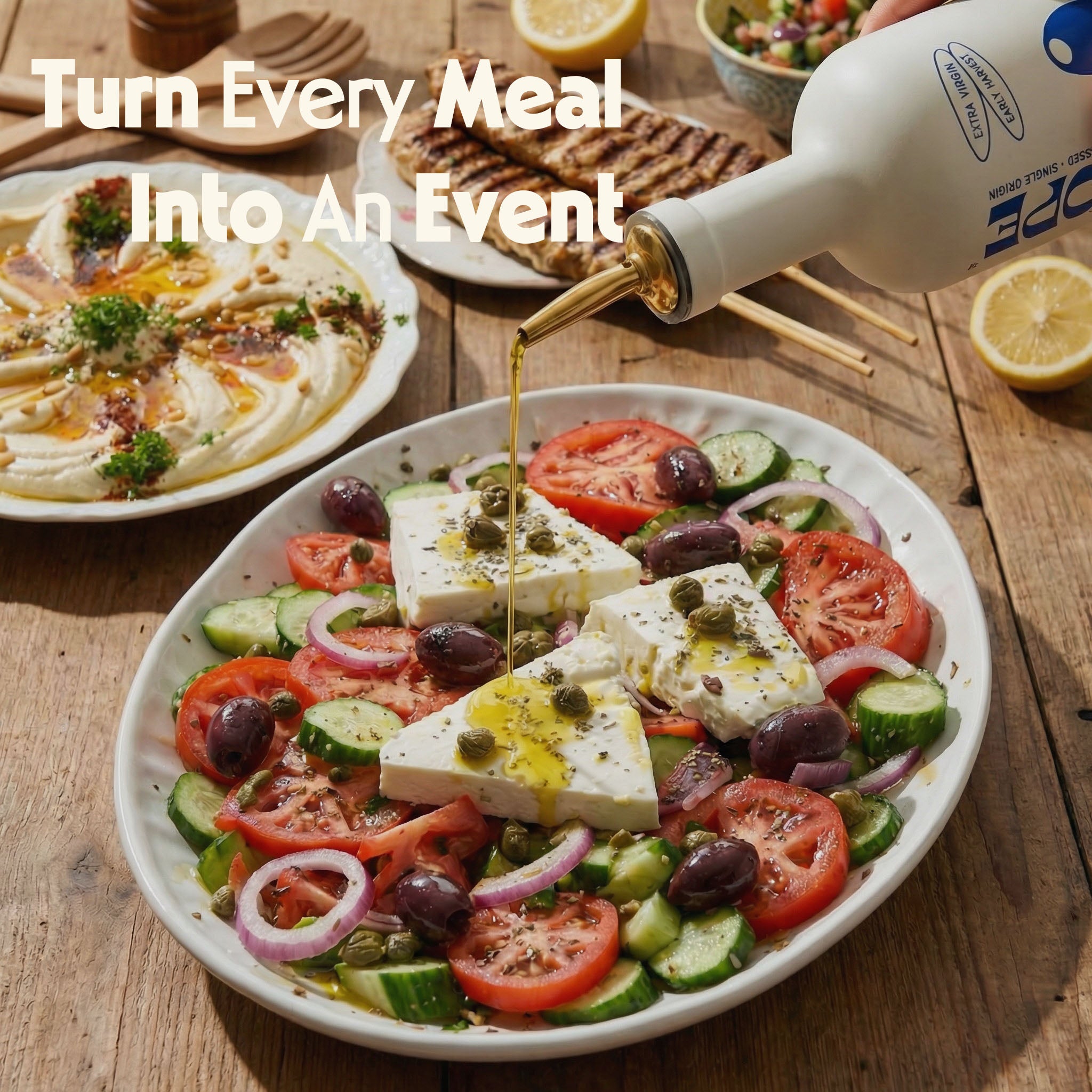 Premium High-Polyphenol Extra Virgin Olive Oil