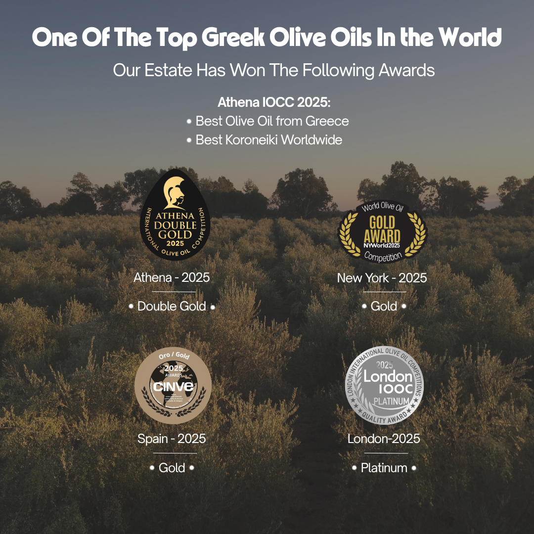 Premium High-Polyphenol Extra Virgin Olive Oil