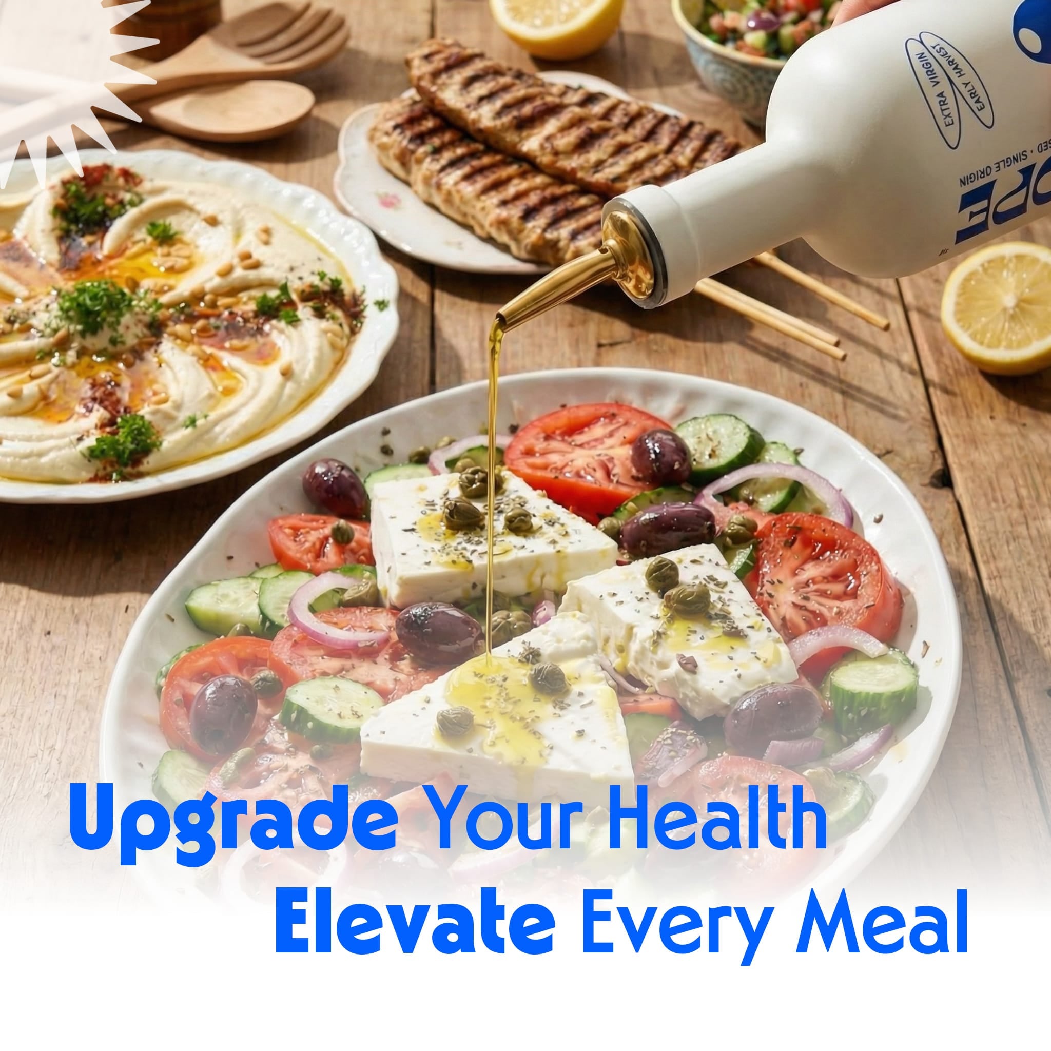 Premium High-Polyphenol Extra Virgin Olive Oil